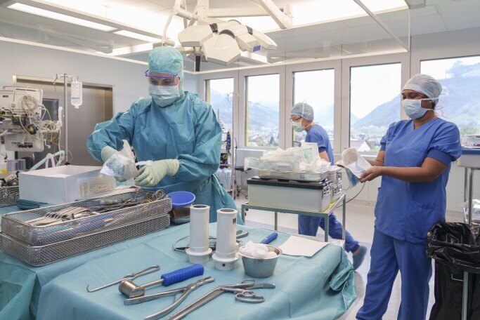 Dipl. Fachperson Operationstechnik HF oder Dipl. Pflegefachperson FA Operationspflege 60 - 100 %, 1. Bild